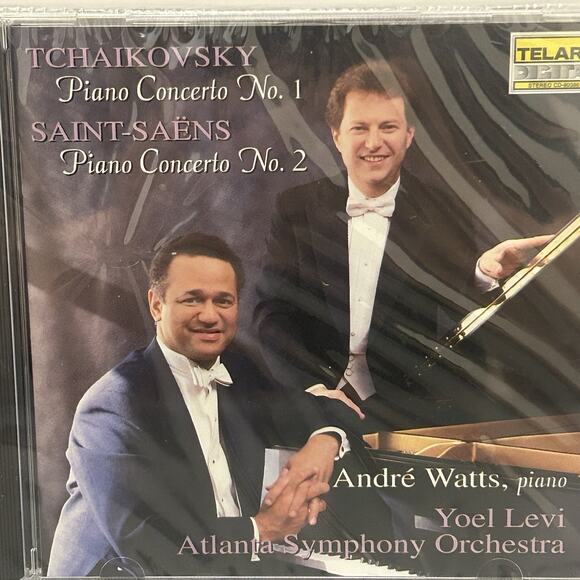 Tchaikovsky CD Atlanta Symphony Orchestra Yoel Levi 1995 Camille Saint - Picture 2 of 4